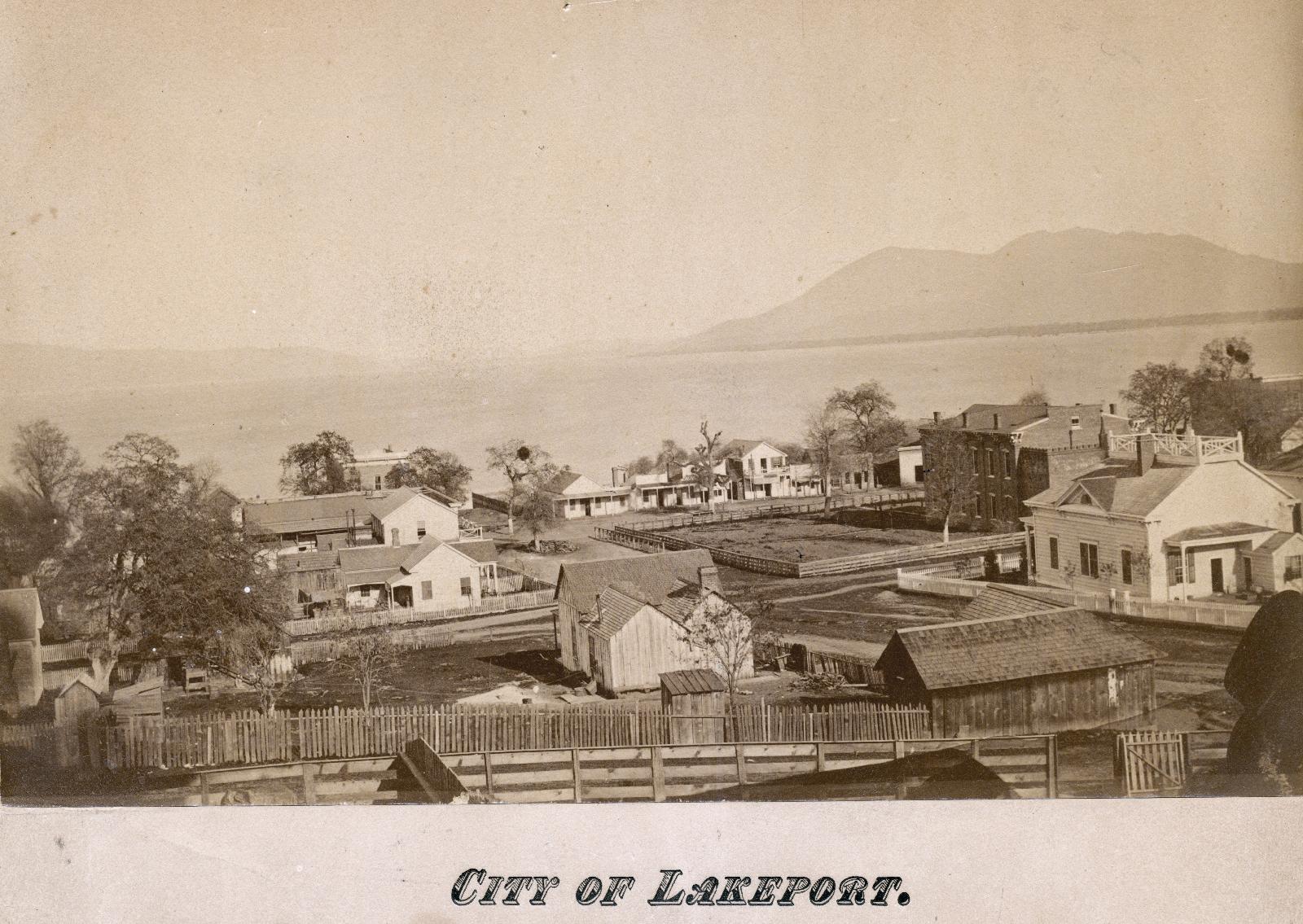 City of Lakeport postcard maybe